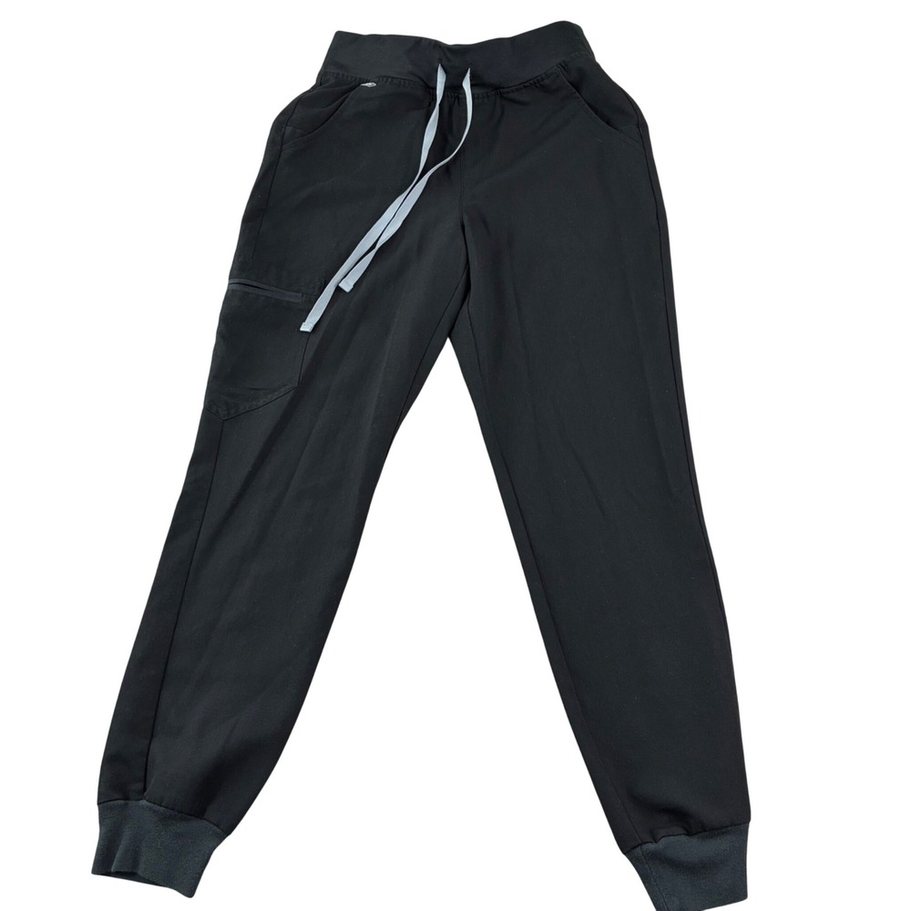 Figs Zamora Jogger Women S‎ Black High Waisted Technical Scrub Pants W22SW2012